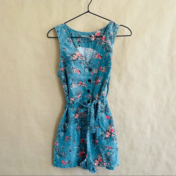 Urban Outfitters Pants - Urban Outfitters floral romper